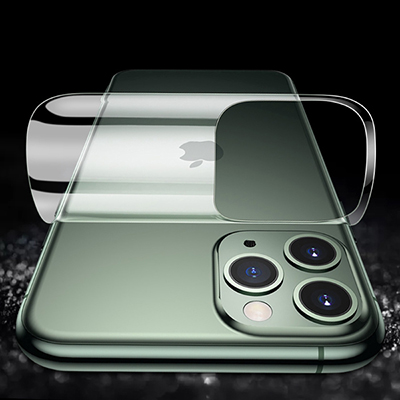 iPhone 11 Pro Max met hydro gel protector achterkant